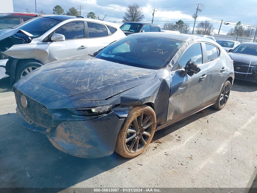 VIN JM1BPALM7P1617070 2023 MAZDA MAZDA3 2.5 S CARBON EDITION