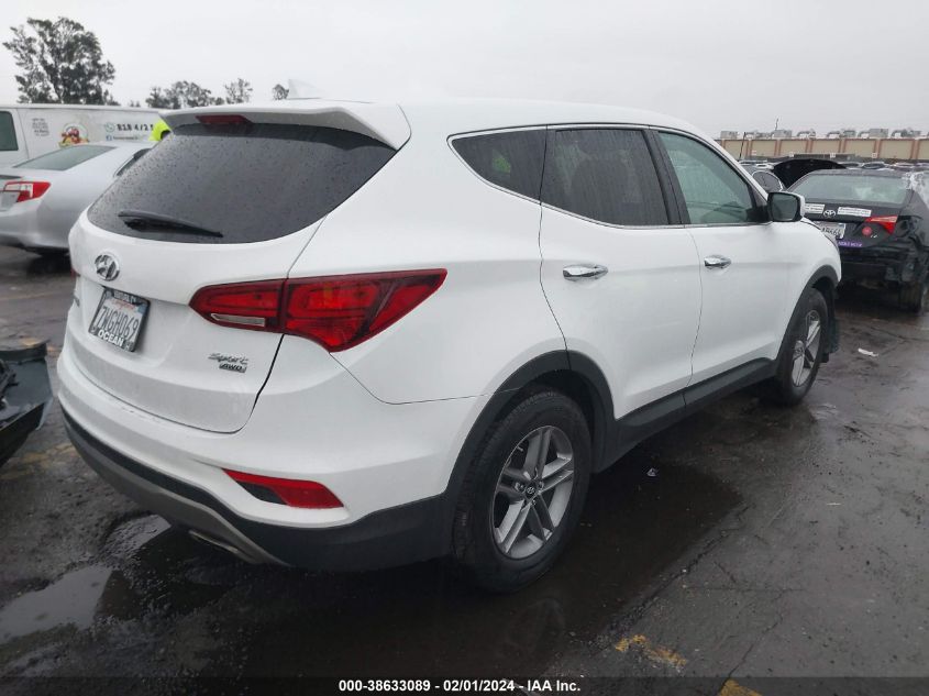 2017 HYUNDAI SANTA FE SPORT 2.4L - 5NMZTDLB5HH030853