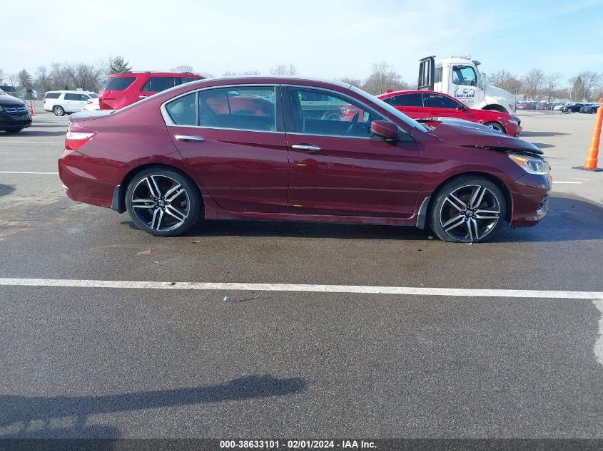 2017 HONDA ACCORD SPORT SE - 1HGCR2F18HA055771