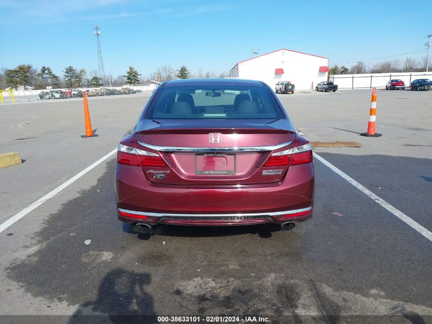 2017 HONDA ACCORD SPORT SE - 1HGCR2F18HA055771