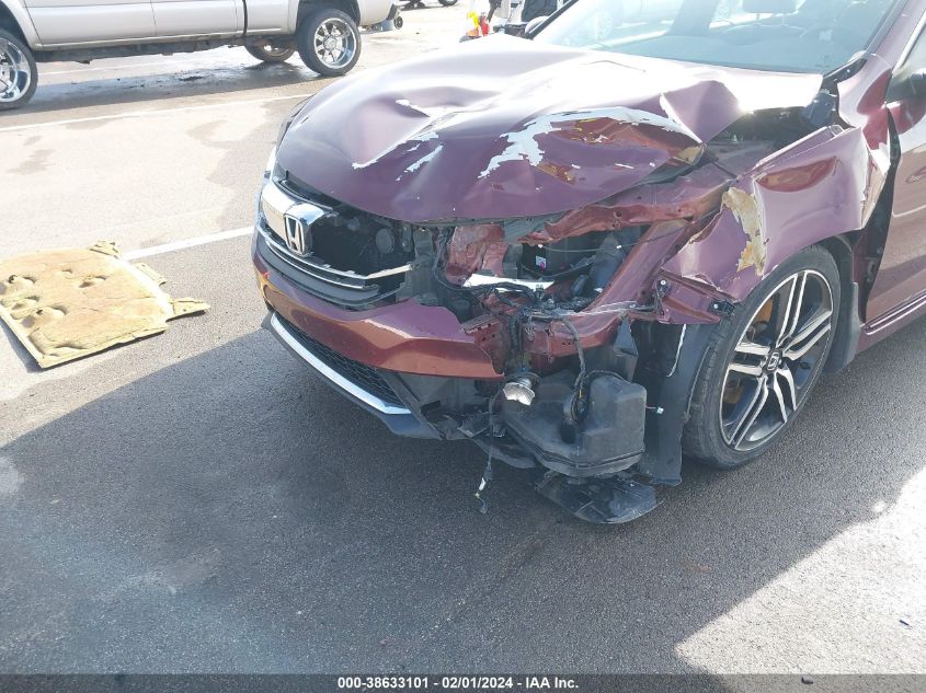 2017 HONDA ACCORD SPORT SE - 1HGCR2F18HA055771