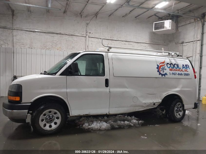 2014 GMC SAVANA 1500 WORK VAN 1GTS8AF48E1109616