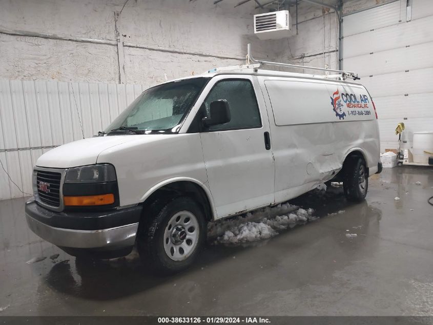2014 GMC SAVANA 1500 WORK VAN 1GTS8AF48E1109616