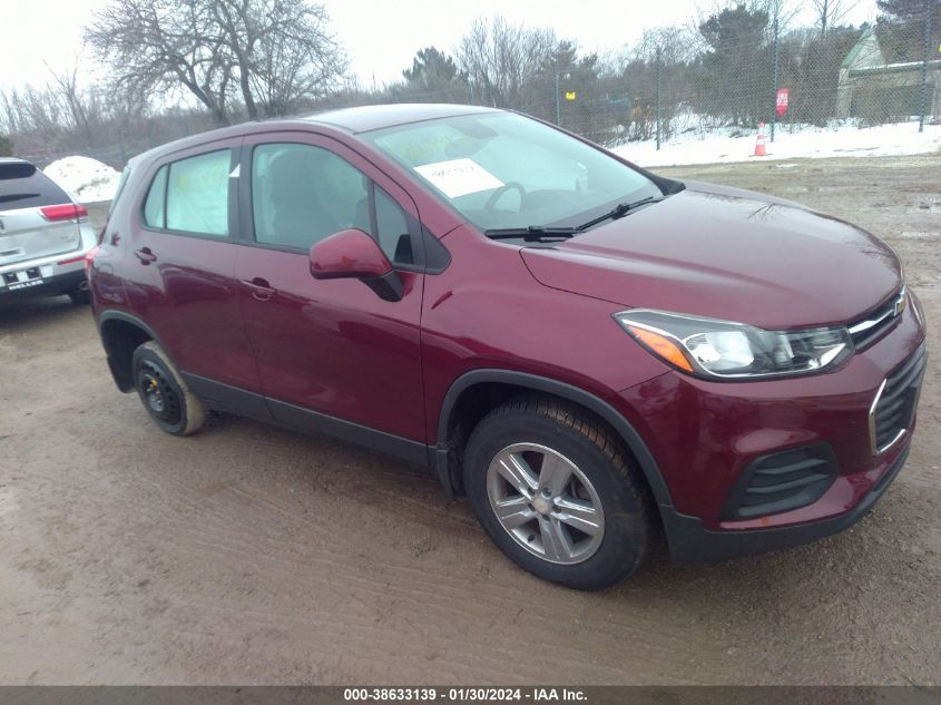 2017 CHEVROLET TRAX LS - 3GNCJNSB5HL203736