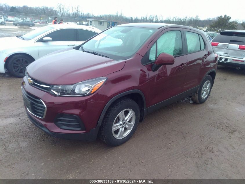 2017 CHEVROLET TRAX LS - 3GNCJNSB5HL203736