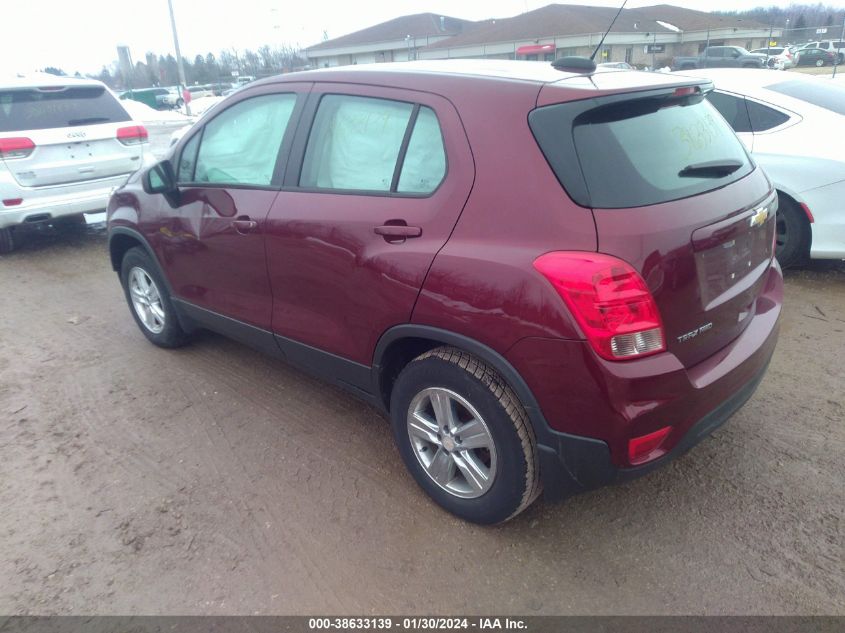 2017 CHEVROLET TRAX LS - 3GNCJNSB5HL203736