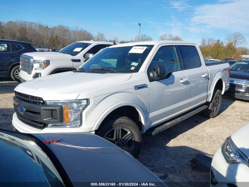 2020 FORD F-150 XLT - 1FTEW1E40LFB62685