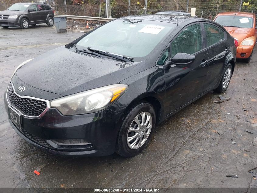 2015 KIA FORTE LX - KNAFK4A6XF5407010