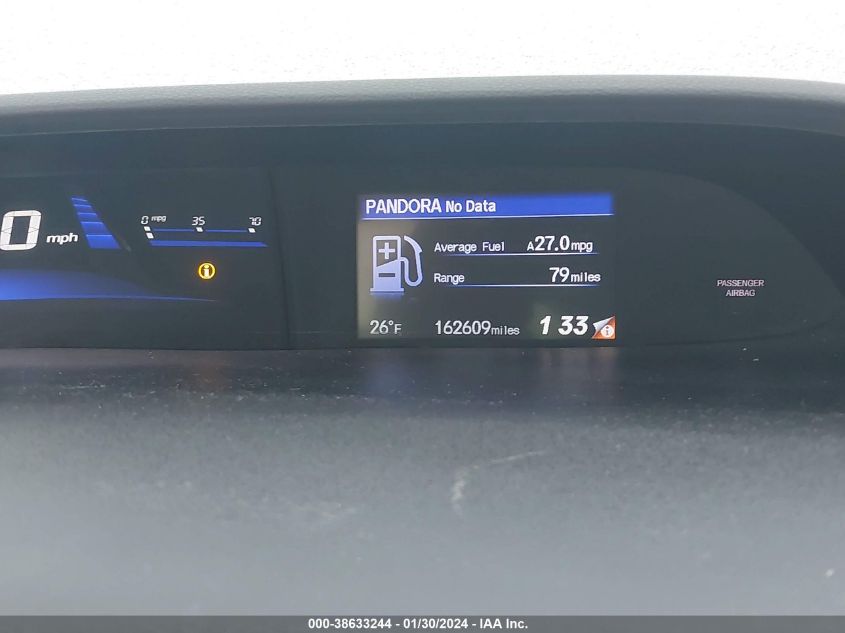 2014 HONDA CIVIC EX - 2HGFB2F89EH549407