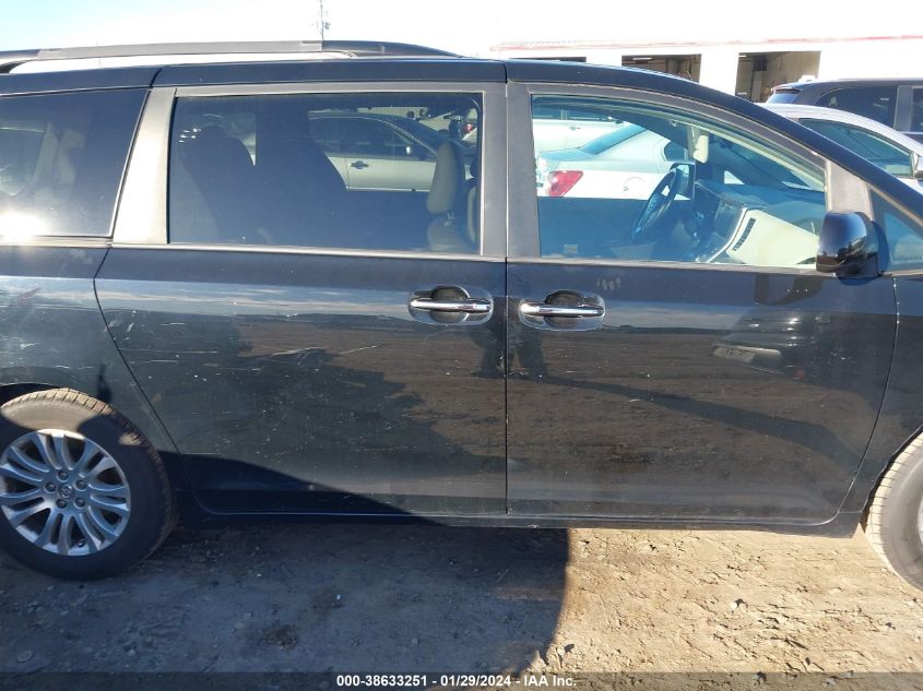 2015 TOYOTA SIENNA XLE 8 PASSENGER - 5TDYK3DCXFS612246