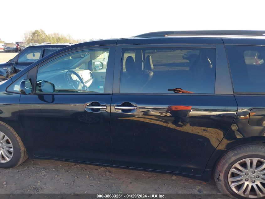 2015 TOYOTA SIENNA XLE 8 PASSENGER - 5TDYK3DCXFS612246