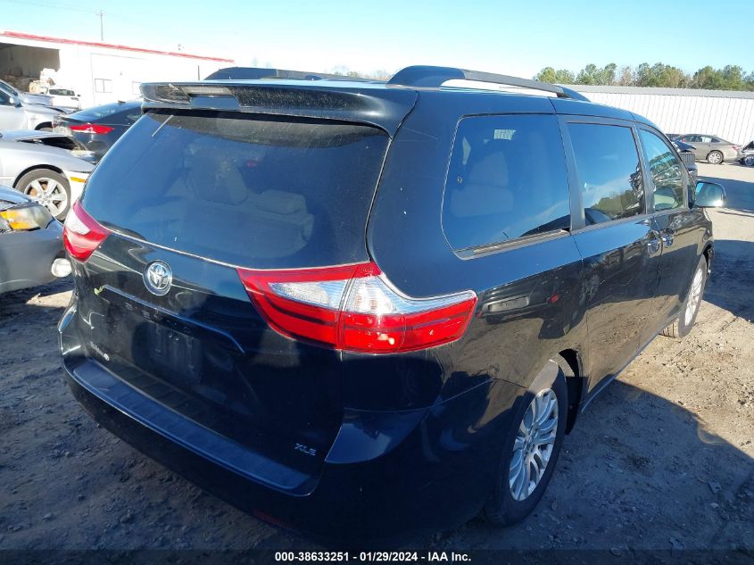 2015 TOYOTA SIENNA XLE 8 PASSENGER - 5TDYK3DCXFS612246