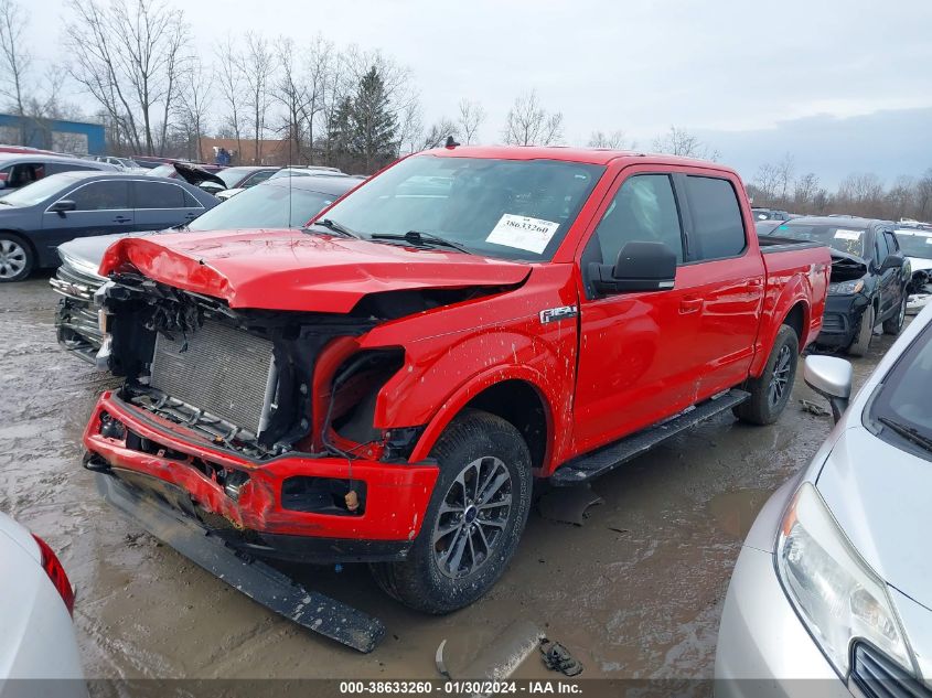 2020 FORD F-150 SUPERCREW - 1FTEW1EP1LFC40854