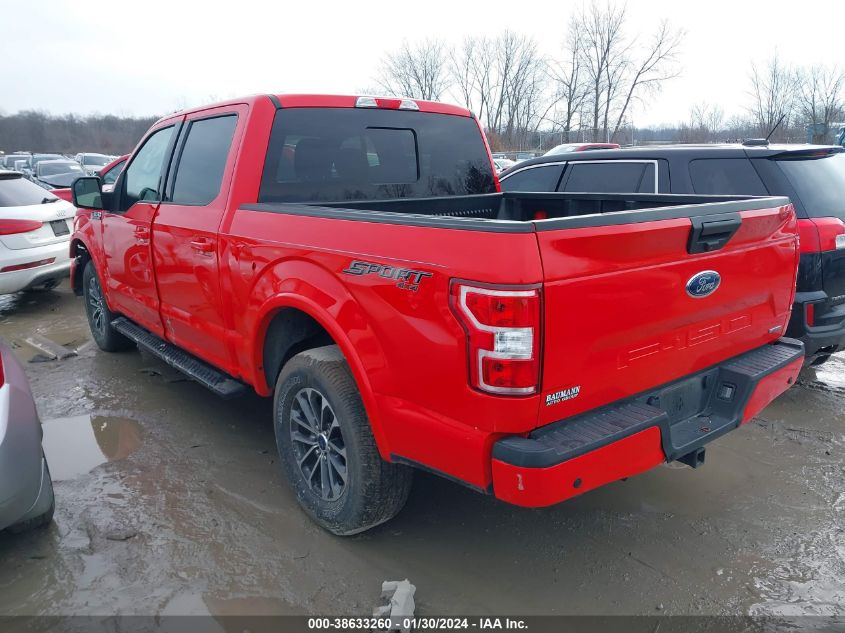 2020 FORD F-150 SUPERCREW - 1FTEW1EP1LFC40854