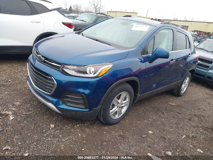 2020 CHEVROLET TRAX FWD LT - 3GNCJLSB9LL247624
