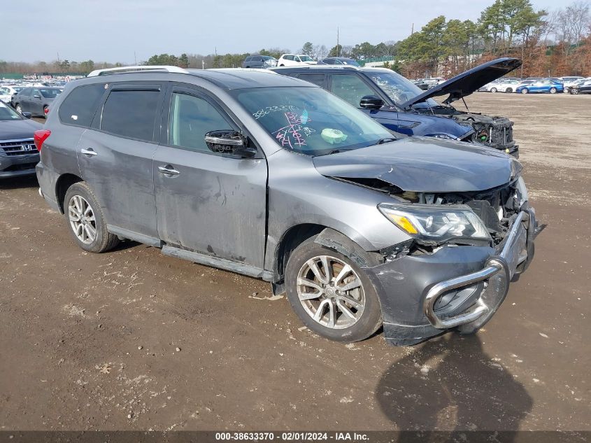 2017 NISSAN PATHFINDER SV - 5N1DR2MM5HC631882