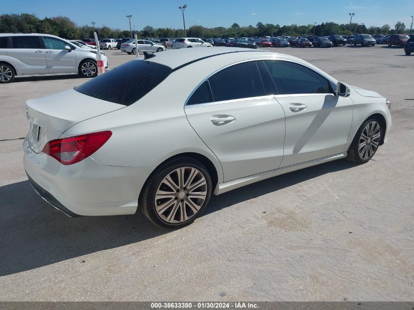 2017 MERCEDES-BENZ CLA 250 250 - WDDSJ4EB6HN456242