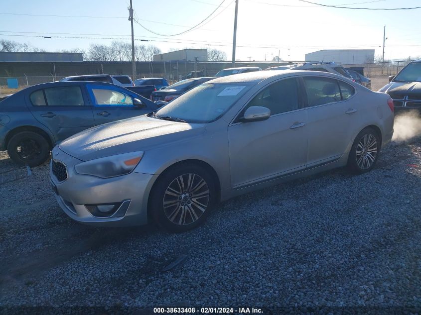 2014 KIA CADENZA PREMIUM KNALN4D72E5119253