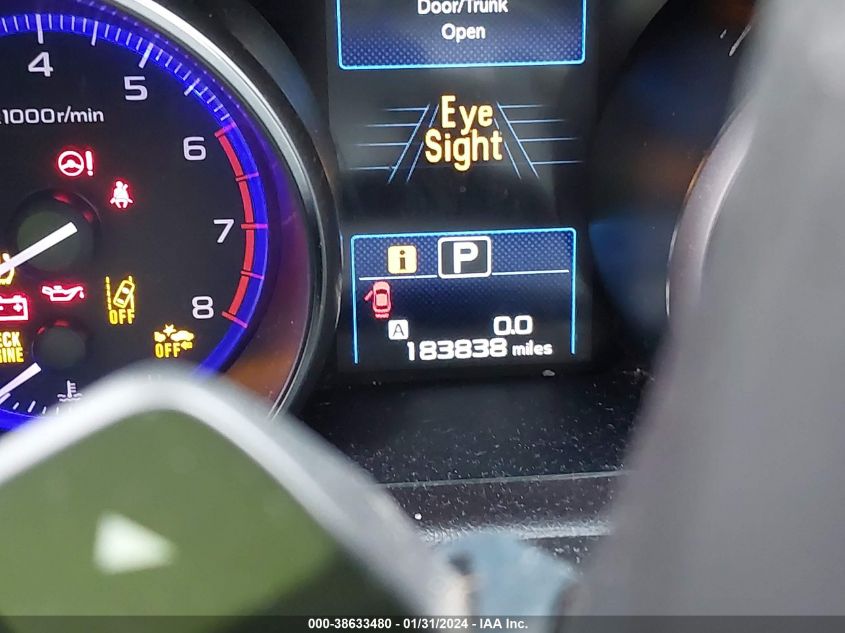 2016 SUBARU LEGACY 2.5I LIMITED - 4S3BNBN66G3017381