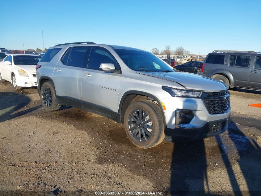 2022 CHEVROLET TRAVERSE FWD RS - 1GNERJKW8NJ130815