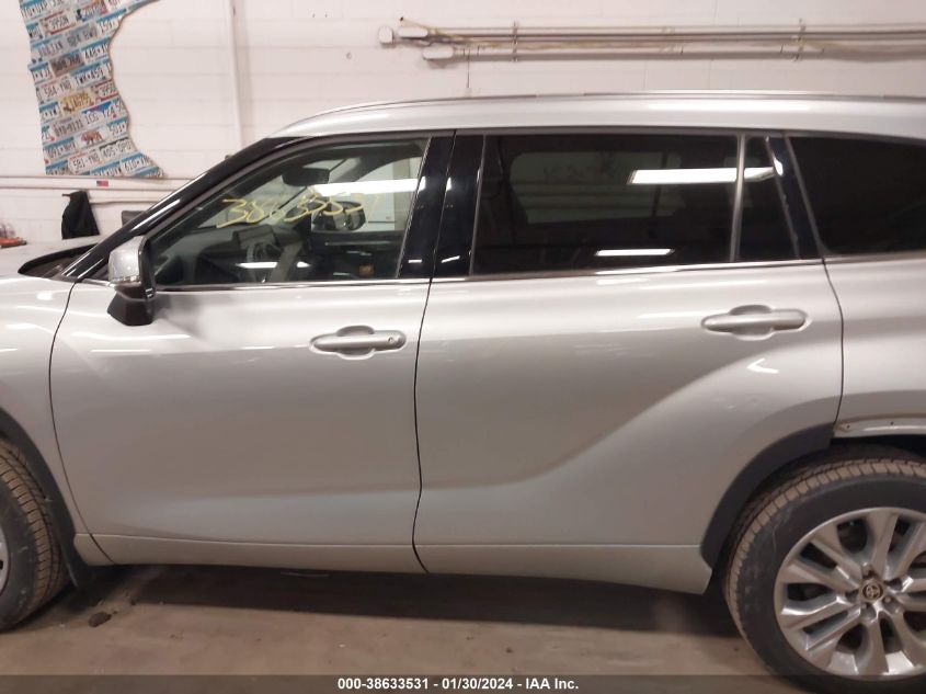 2020 TOYOTA HIGHLANDER LIMITED - 5TDDZRBH1LS024968