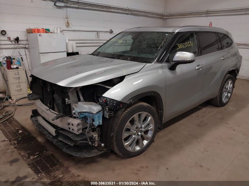 2020 TOYOTA HIGHLANDER LIMITED - 5TDDZRBH1LS024968