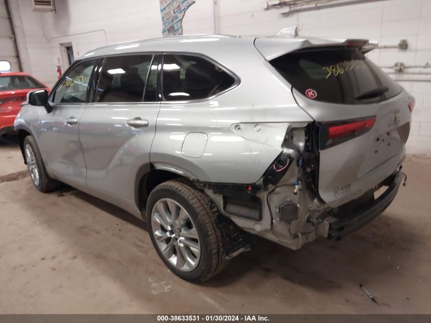 2020 TOYOTA HIGHLANDER LIMITED - 5TDDZRBH1LS024968