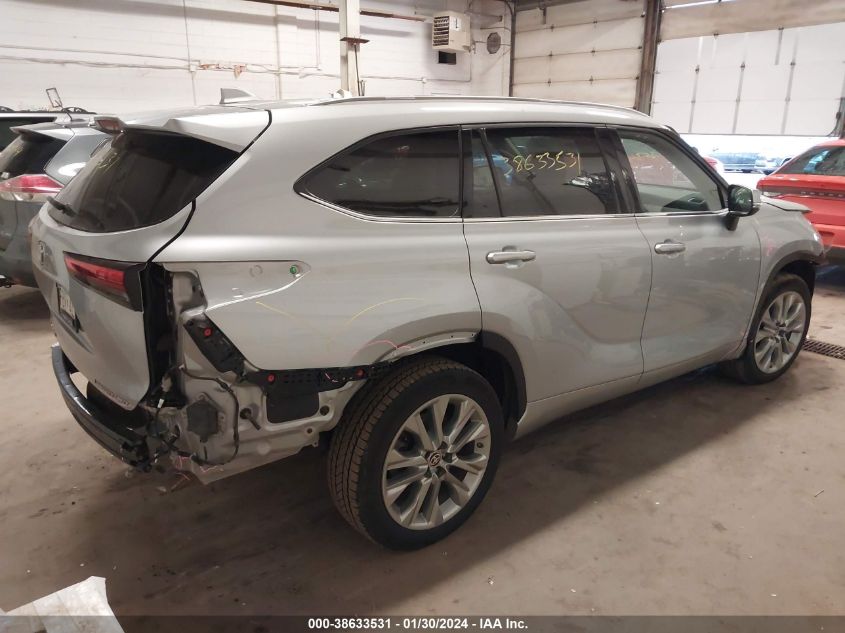 2020 TOYOTA HIGHLANDER LIMITED - 5TDDZRBH1LS024968