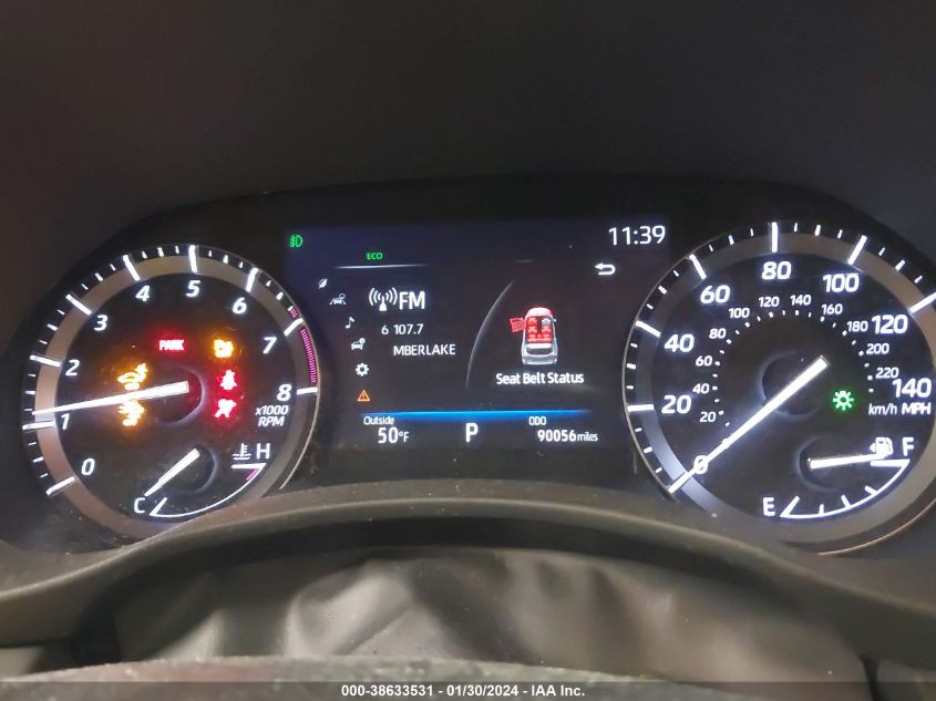 2020 TOYOTA HIGHLANDER LIMITED - 5TDDZRBH1LS024968