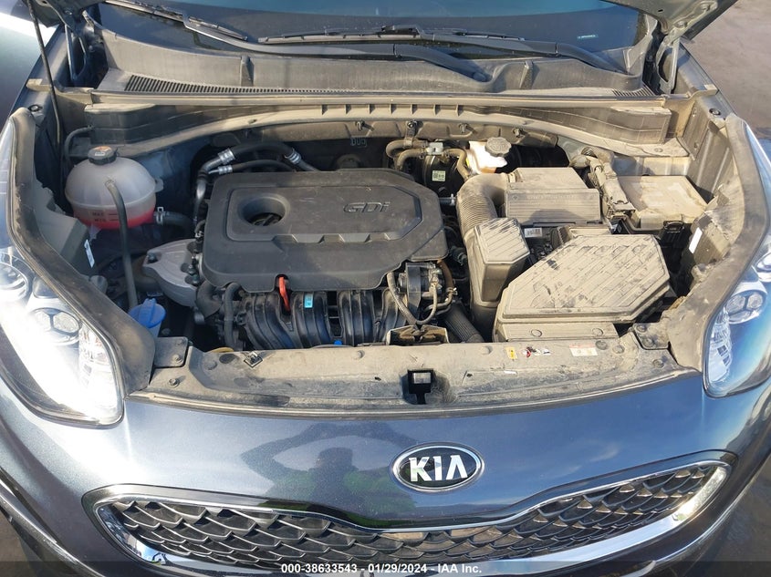 VIN KNDPN3AC0M7887252 2021 KIA SPORTAGE EX