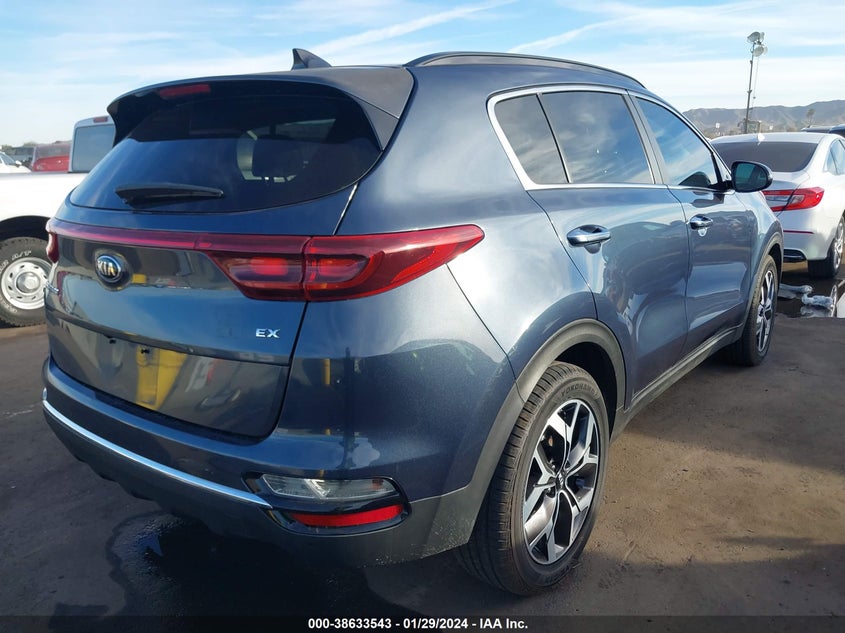 VIN KNDPN3AC0M7887252 2021 KIA SPORTAGE EX
