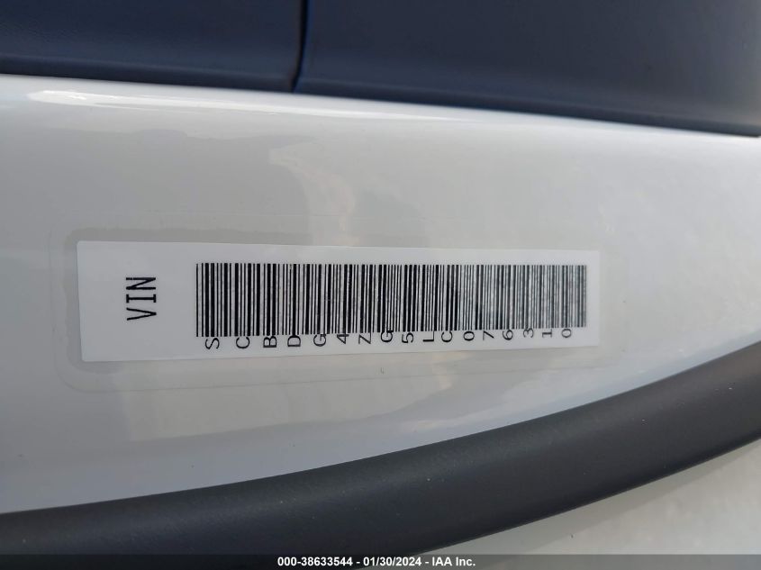 2020 BENTLEY CONTINENTAL GT GT - SCBDG4ZG5LC076310