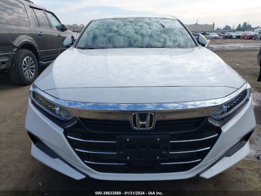 2021 HONDA ACCORD LX - 1HGCV1F12MA052834