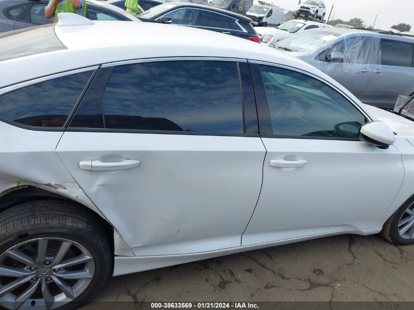 2021 HONDA ACCORD LX - 1HGCV1F12MA052834