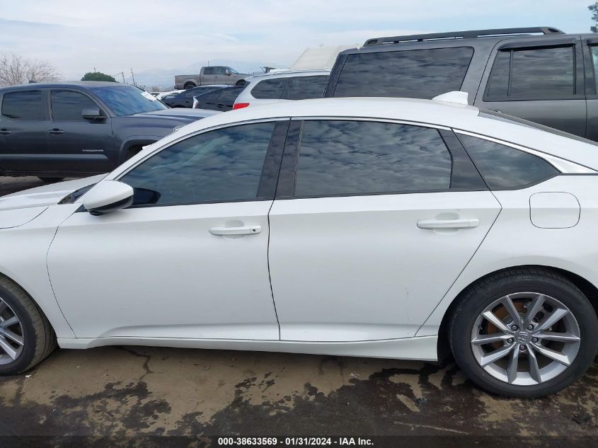 2021 HONDA ACCORD LX - 1HGCV1F12MA052834