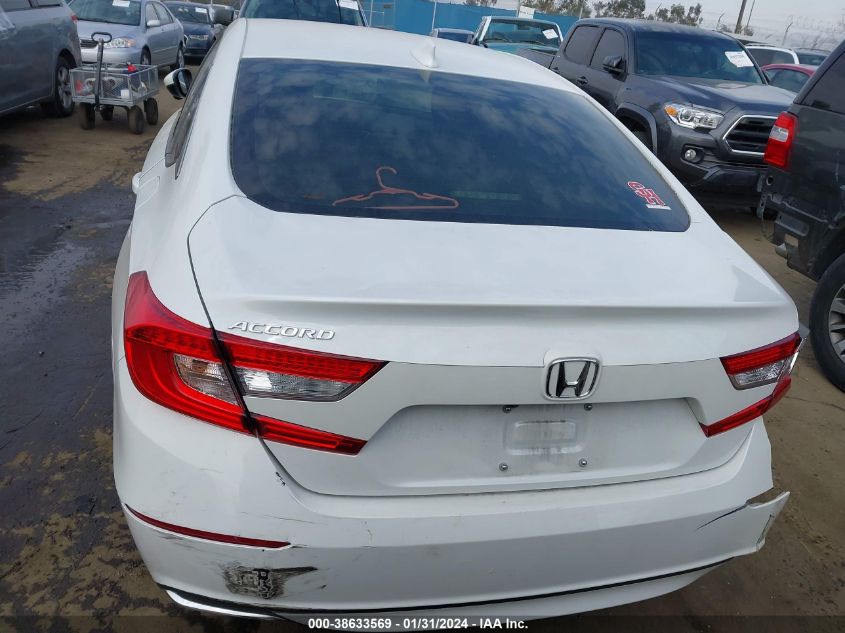 2021 HONDA ACCORD LX - 1HGCV1F12MA052834