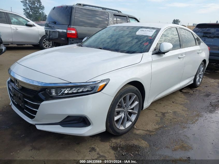 2021 HONDA ACCORD LX - 1HGCV1F12MA052834