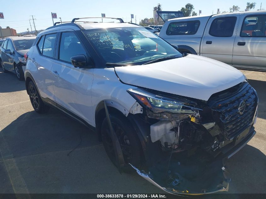 2021 NISSAN KICKS SR XTRONIC CVT - 3N1CP5DV9ML509530