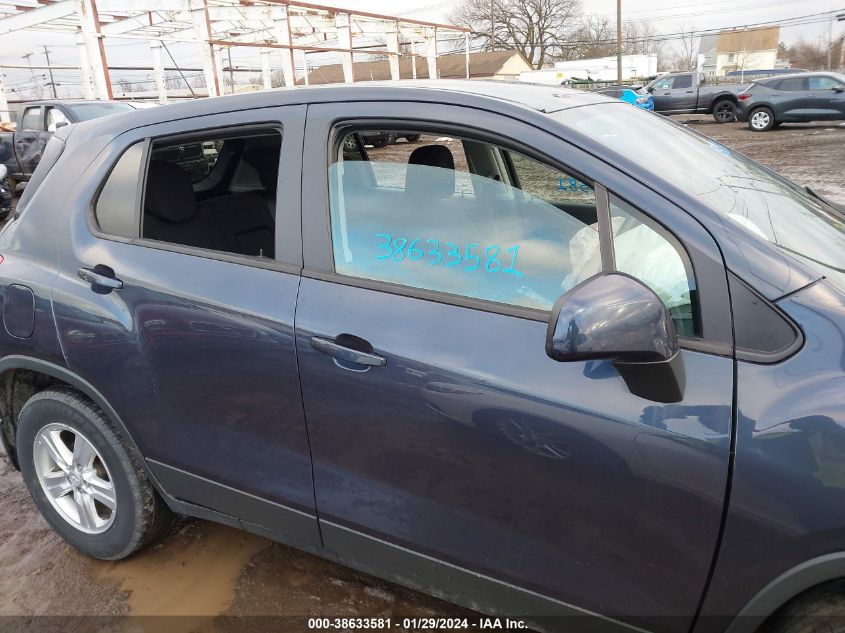 2019 CHEVROLET TRAX LS - 3GNCJKSB8KL290120