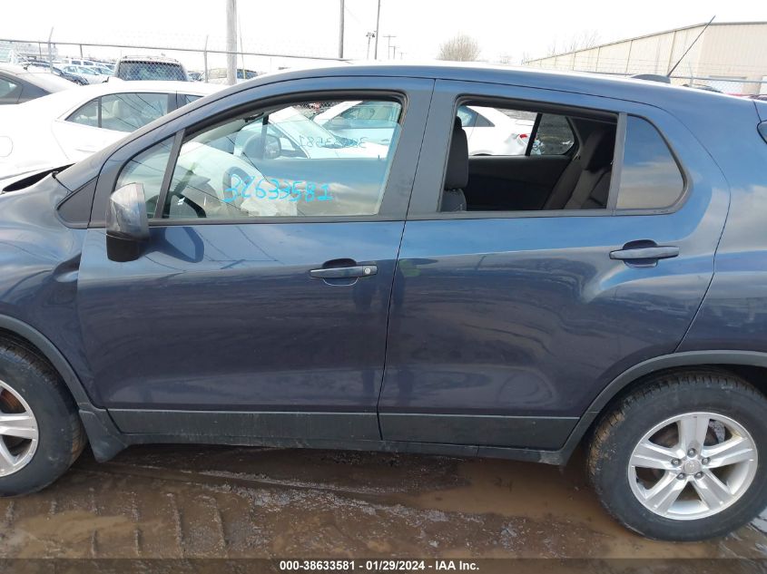 2019 CHEVROLET TRAX LS - 3GNCJKSB8KL290120