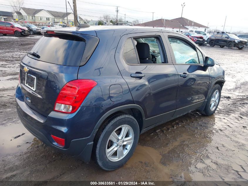 2019 CHEVROLET TRAX LS - 3GNCJKSB8KL290120