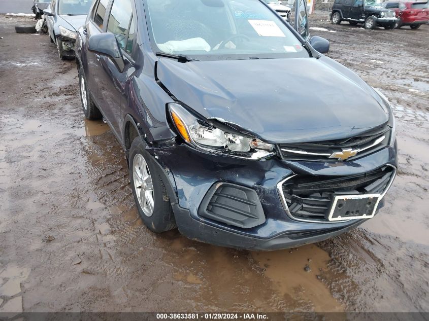 2019 CHEVROLET TRAX LS - 3GNCJKSB8KL290120