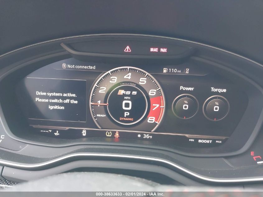 2019 AUDI RS 5 - WUABWCF50KA901803