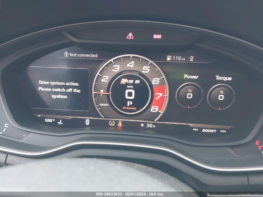 2019 AUDI RS 5 - WUABWCF50KA901803