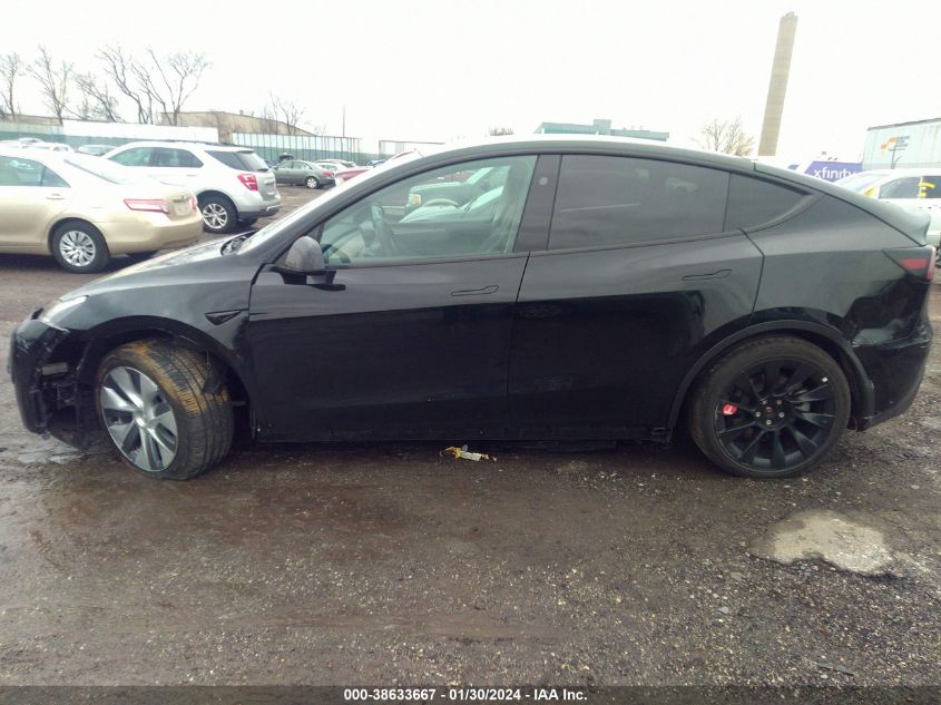 2023 TESLA MODEL Y AWD/LONG RANGE DUAL MOTOR ALL-WHEEL DRIVE - 7SAYGDEE8PA137855