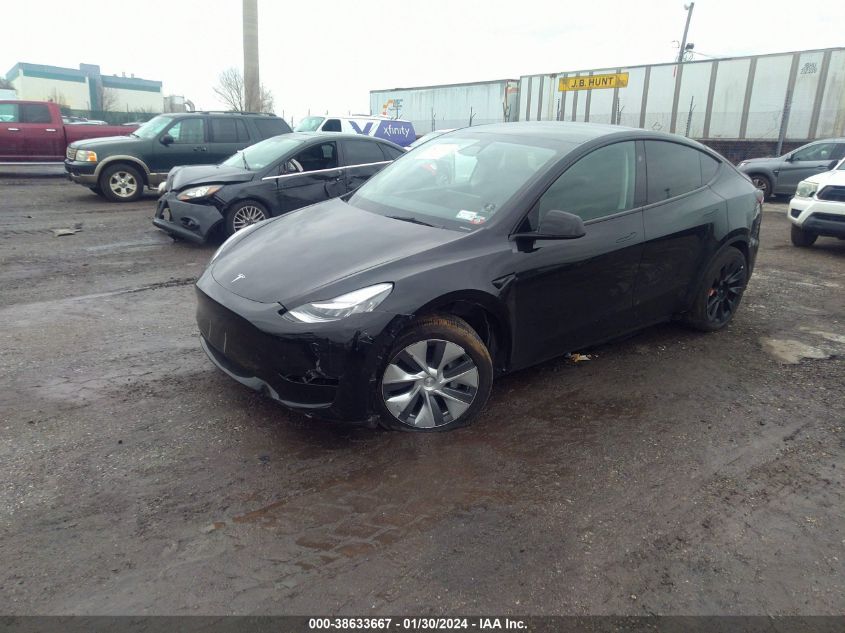 2023 TESLA MODEL Y AWD/LONG RANGE DUAL MOTOR ALL-WHEEL DRIVE - 7SAYGDEE8PA137855