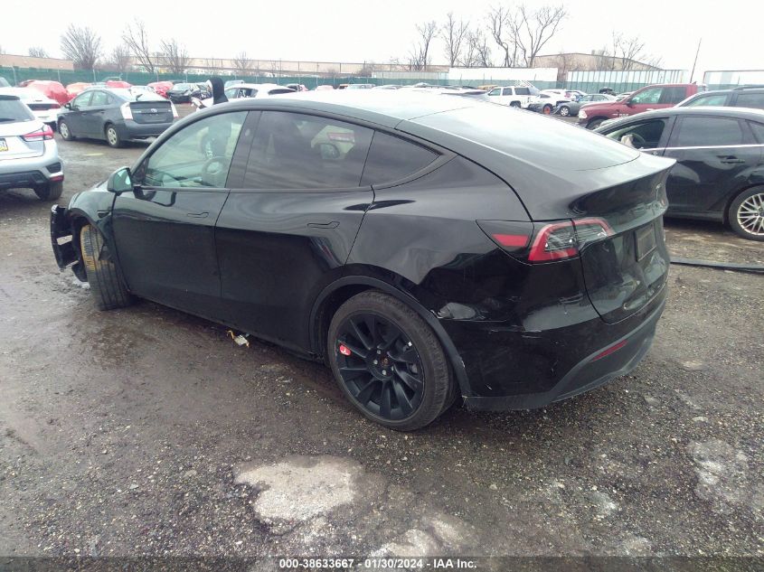 2023 TESLA MODEL Y AWD/LONG RANGE DUAL MOTOR ALL-WHEEL DRIVE - 7SAYGDEE8PA137855