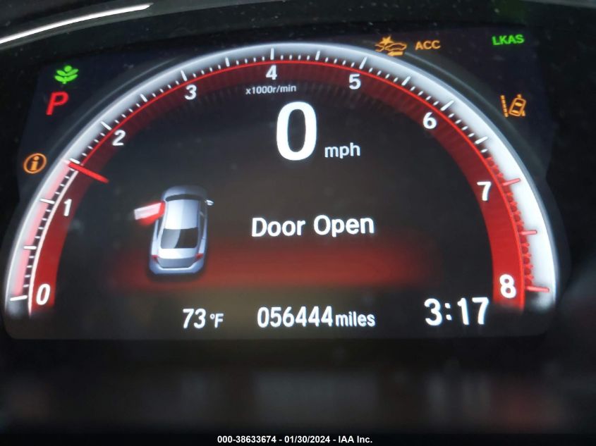 2020 HONDA CIVIC SPORT - 2HGFC2F82LH589726