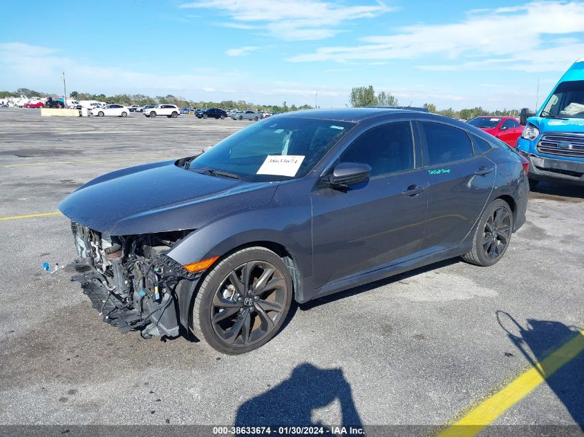2020 HONDA CIVIC SPORT - 2HGFC2F82LH589726