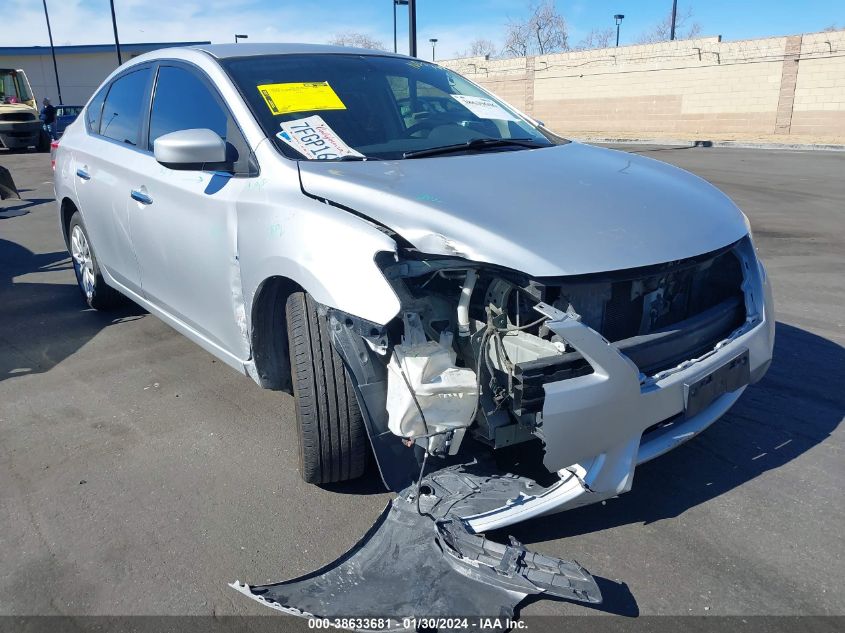 2014 NISSAN SENTRA S/SV/SR/SL - 3N1AB7APXEL662099